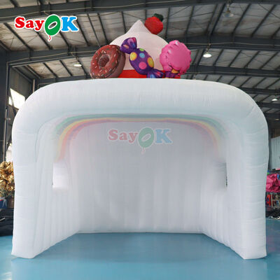 Portable Waterproof UV Resistant Inflatable Air Tent for Outdoor Ice Cream Stand Advertising