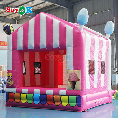 Custom Portable Inflatable Popcorn Stand Booth Air Tent with Durable 0.4mm PVC Tarpaulin and UV Resistance for Outdoor Events