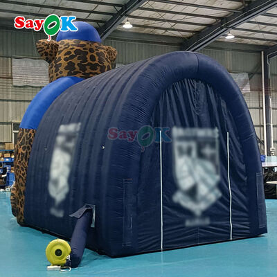 Customized Size Inflatable Tunnel Tent for Football Sports with Durable 210D Oxford Cloth and Portable Easy Setup