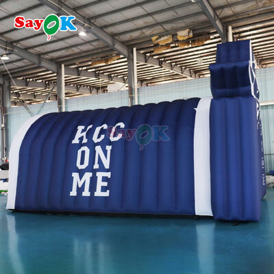 Portable Inflatable Sports Tunnel with Custom Logo and Durable 210D Oxford Cloth for Outdoor Football Events