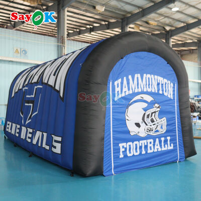 Customized Portable Inflatable Devil Tunnel for Outdoor Football Sports