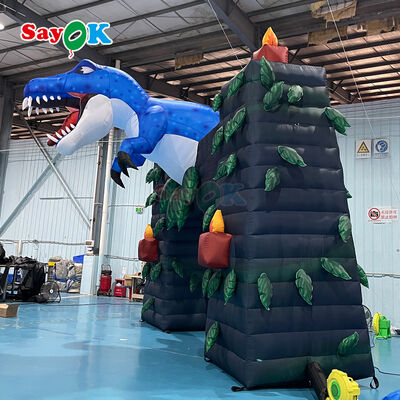 Custom Dinosaur Inflatable Arch for Outdoor Event Festival Advertising