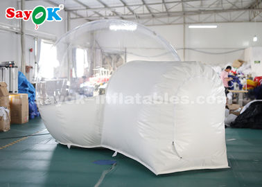 Inflatable Transparent Tent 3m PVC Outdoor Inflatable Bubble Tent For Family Camping Backyard CE SGS ROHS