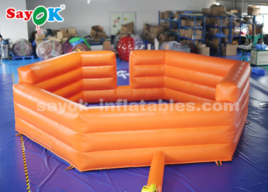 6m Outdoor Entertainment Inflatable Sports Games Football Field For Playground