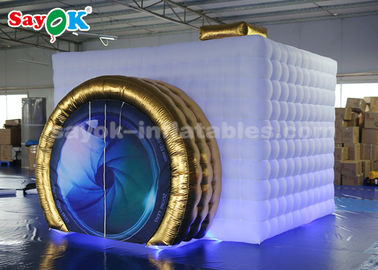 Inflatable Cube Tent Portable Inflatable Photo Booth 210D Oxford Cloth Material Waterproof