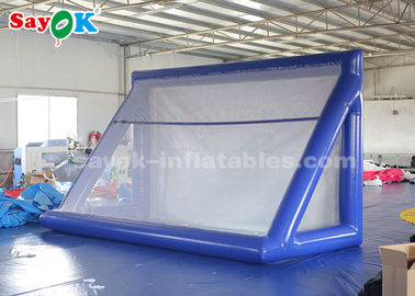 Inflatable Soccer Goal Durable Inflatable Sports Games PVC Tarpaulin Outdoor Shooting Door