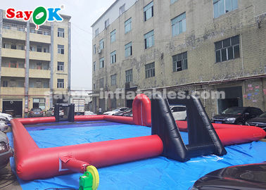 20*10*2m PVC Tarpaulin Inflatable Sports Games / Inflatable Football Field
