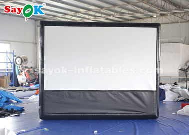 Airblown Inflatable Outdoor Movie Screen 2.63×3.4m Projection Cloth Outdoor Inflatable Movie Screen For Science Centers