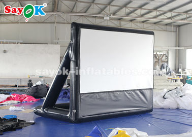 Airblown Inflatable Outdoor Movie Screen 2.63×3.4m Projection Cloth Outdoor Inflatable Movie Screen For Science Centers