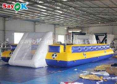 Giant Inflatable Football 8*5m PVC Tarpaulin Inflatable Sports Games Inflatable Football Pitch