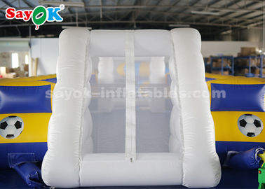 Giant Inflatable Football 8*5m PVC Tarpaulin Inflatable Sports Games Inflatable Football Pitch