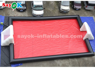 giant inflatable football 15*8m PVC Tarpaulin Inflatable Sports Games Inflatable Football Field