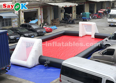 giant inflatable football 15*8m PVC Tarpaulin Inflatable Sports Games Inflatable Football Field