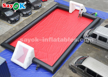 giant inflatable football 15*8m PVC Tarpaulin Inflatable Sports Games Inflatable Football Field