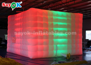 Outwell Air Tent 5*5*3.5m Inflatable Air Tent Multi - Colored LED Lights For Wedding Party