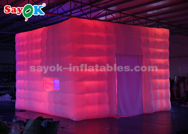 Outwell Air Tent 5*5*3.5m Inflatable Air Tent Multi - Colored LED Lights For Wedding Party