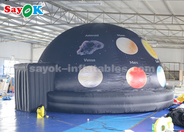 6m Portable 360 Degree Inflatable Planetarium Dome Tent For Science Museum