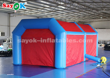 Go Outdoors Air Tent Water - Proof Inflatable Air Tent For Picnic Blue And Red Color