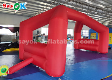 Inflatable Arches Oxford Cloth 6*3*3m Red Inflatable Arch For Advertising Event Red Color