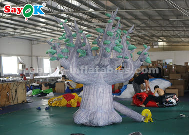 3 Meter 210D Oxford Cloth Giant Inflatable Tree For Advertisement