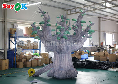 3 Meter 210D Oxford Cloth Giant Inflatable Tree For Advertisement