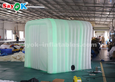 Inflatable Party Tent 2.5*2.3*2.2m Inflatable LED Photo Booth For Advertising CE SGS ROHS