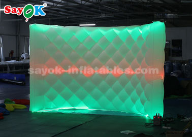 Inflatable Photo Studio Attractive Inflatable LED Photo Booth Backdrop Wall With Remote Control