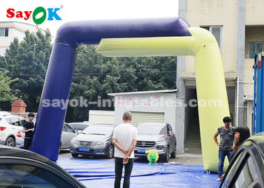 Custom Inflatable Arch 7.6*4.9mH PVC Tarpaulin Inflatable Entrance Arch For Events / Advertisement