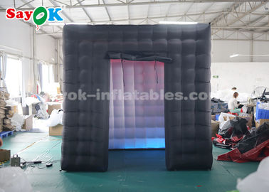 Inflatable Party Tent Cube Oxford Cloth Inflatable Photo Booth For Trade Show Size 2.5*2.5*2.5m