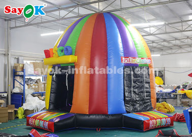 Go Outdoors Air Tent Colorful Inflatable Disco Tent Bounce House With Air Blower For Amusement Park