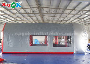 Inflatable Car Tent Mobile Inflatable Paint Spray Booth With Sponge Filter For Car Maintenance