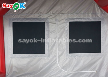 Inflatable Car Tent Mobile Inflatable Paint Spray Booth With Sponge Filter For Car Maintenance