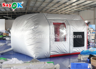 Inflatable Car Tent Mobile Inflatable Air Tent For Car Parking Workstation With Filter System