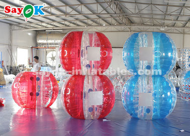 Inflatable Outdoor Games 1.5m TPU Inflatable Sports Games Bubble Soccer Ball For Kids / Adults