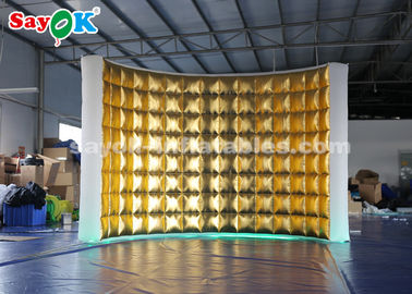 Inflatable Party Decorations Attractive Photo Booth Inflatable Wall 3*1.5*2.3mH For Advertising