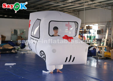 Giant Custom Inflatable Products  Ambulance Model For Promotion