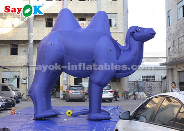 Inflatable Animal Balloons Dark Blue Inflatable Cartoon Characters For Outdoor Advertisement  /  Giant Inflatable Camel