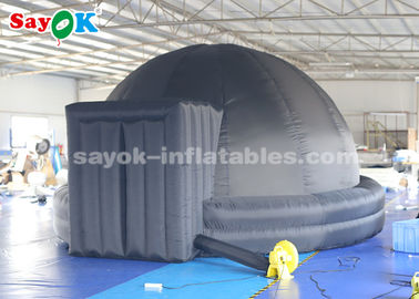 4.5 Meter Portable Inflatable Planetarium Projection Dome Tent Black Color