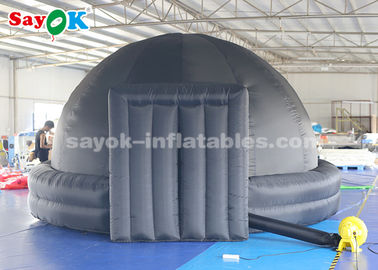 4.5 Meter Portable Inflatable Planetarium Projection Dome Tent Black Color