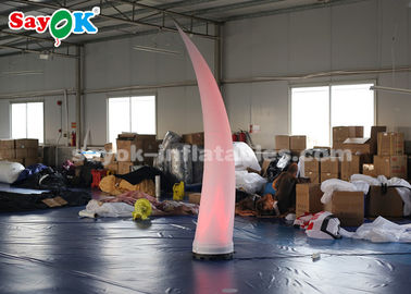 2.5m Inflatable Tusk Lighting Decoration With 16 Color Changing Lights