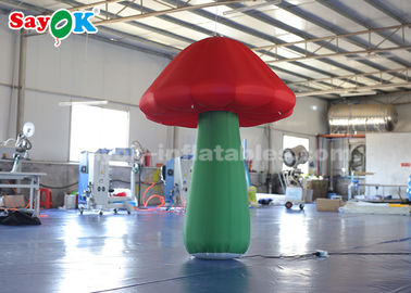 Colorful Led Inflatable Mushroom Decoration For Advertising Waterproof