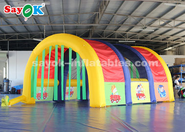 Inflatable Yard Tent Movable Rainbow Inflatable Air Tent For Party / Blow Up Arch Tent