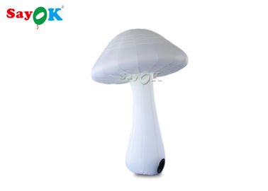 2 Meter Inflatable Lighting Decoration Blow Up Mushroom With LED For Event