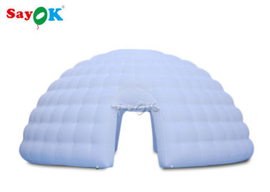 Go Outdoors Air Tent 8m Giant Inflatable Igloo Dome Tent With Air Blower For Exhibitions