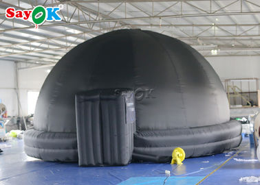 6m Black Blow Up Planetarium Dome Tent 100% Blackout For School