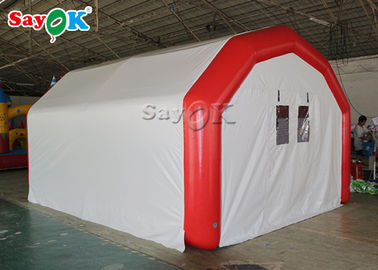 Inflatable Pole Tent Large Airtight Mobile Hospital Inflatable Medical Tent To Set Medical Beds