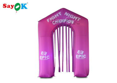 Inflatable Halloween Archway Attractive Events Inflatable Arch Tent With Logo Printing 210D Oxford Cloth Material