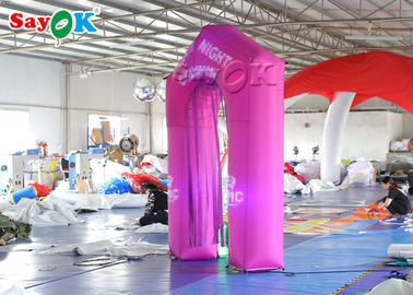 Inflatable Halloween Archway Attractive Events Inflatable Arch Tent With Logo Printing 210D Oxford Cloth Material