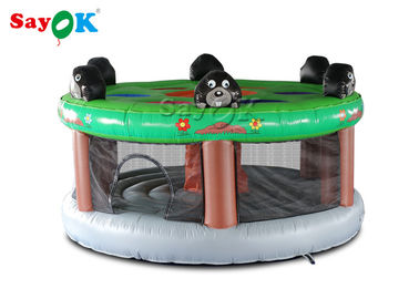 Inflatable Backyard Games Commercial Inflatable Sports Games / Inflatable Human Whack A Mole