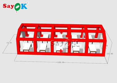 Inflatable Shelter Tent Gaint Fast Built Inflatable Air Tent To Set Patients CE SGS ROHS